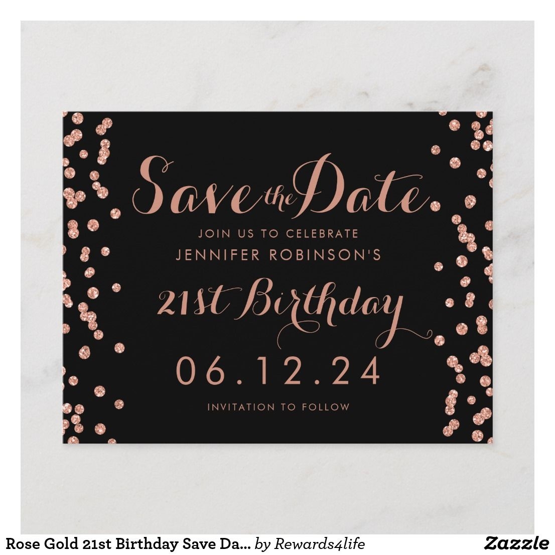 free printable save the date birthday cards templates