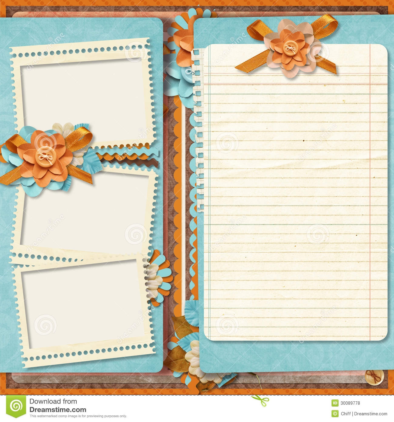Free Printable Scrapbook Page Designs