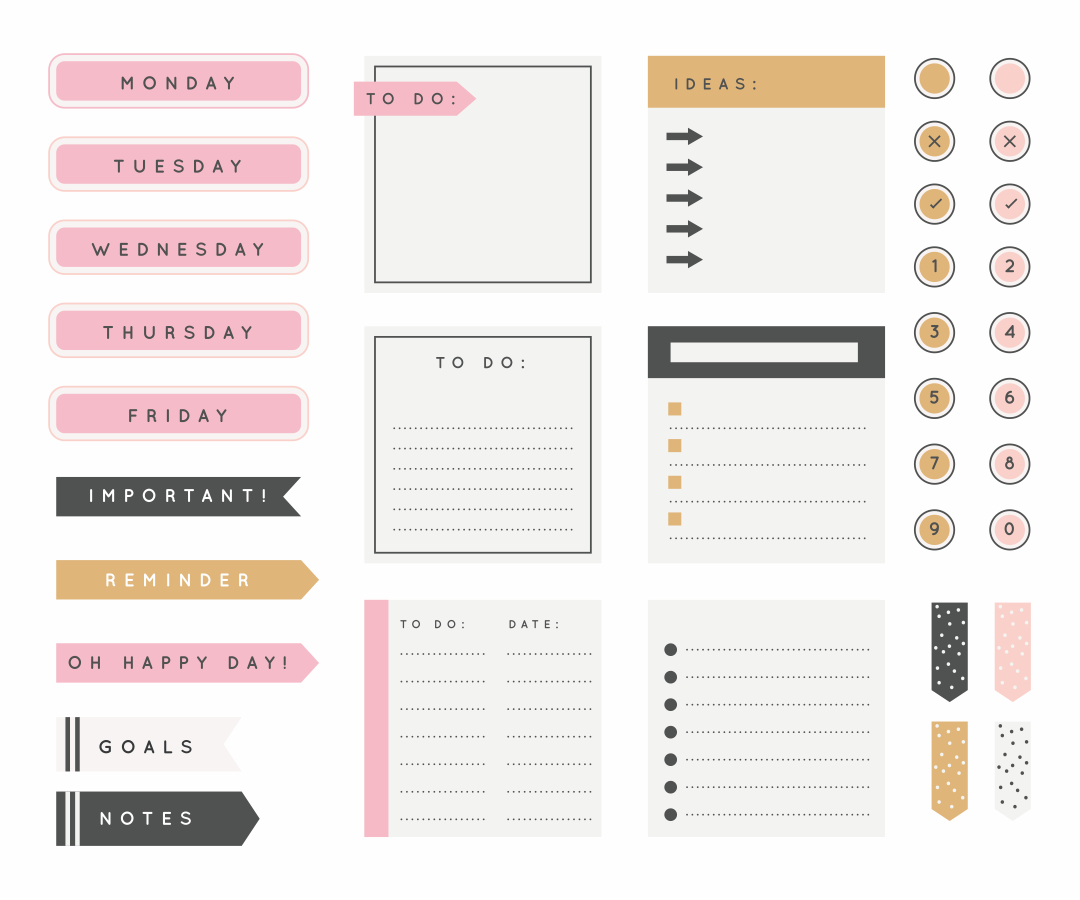 Free Printable Scrapbook Templates Printablee
