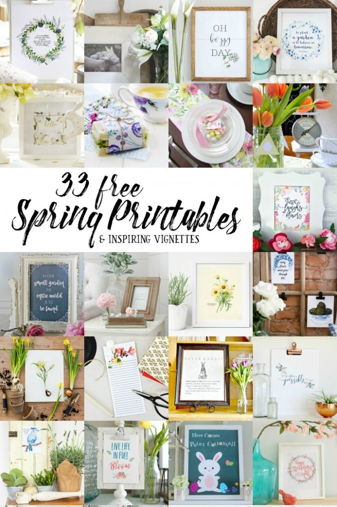 Free Printable Spring Art Lolly Jane