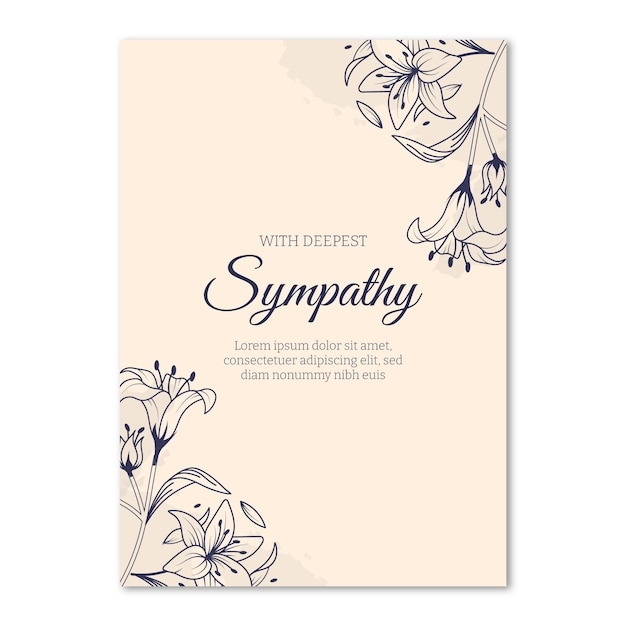 Free Printable Sympathy Card Templates To Customize Canva 44 OFF