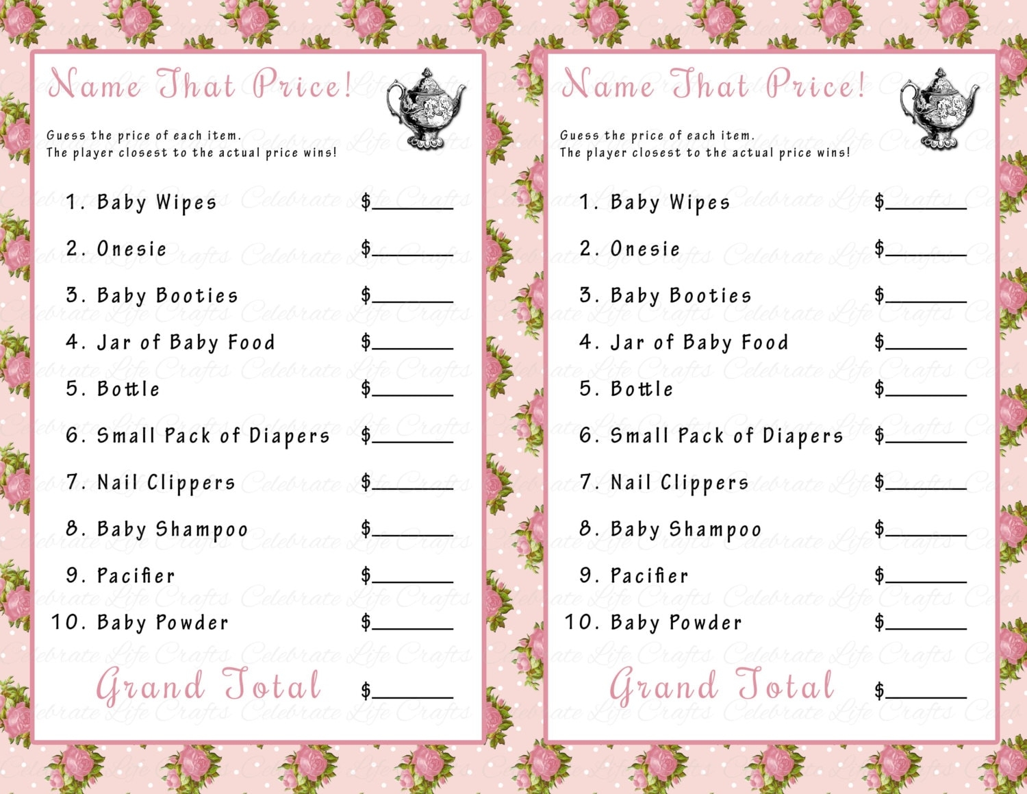 Free Printable Tea Party Games To Print Gerald Printable