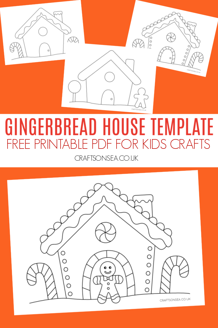 Free Printable Template For Gingerbread House Download Free Printable 