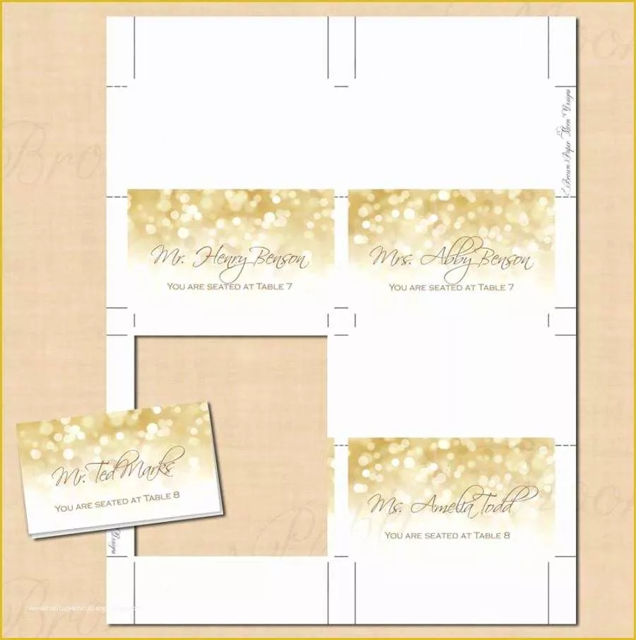 free printable tent cards templates