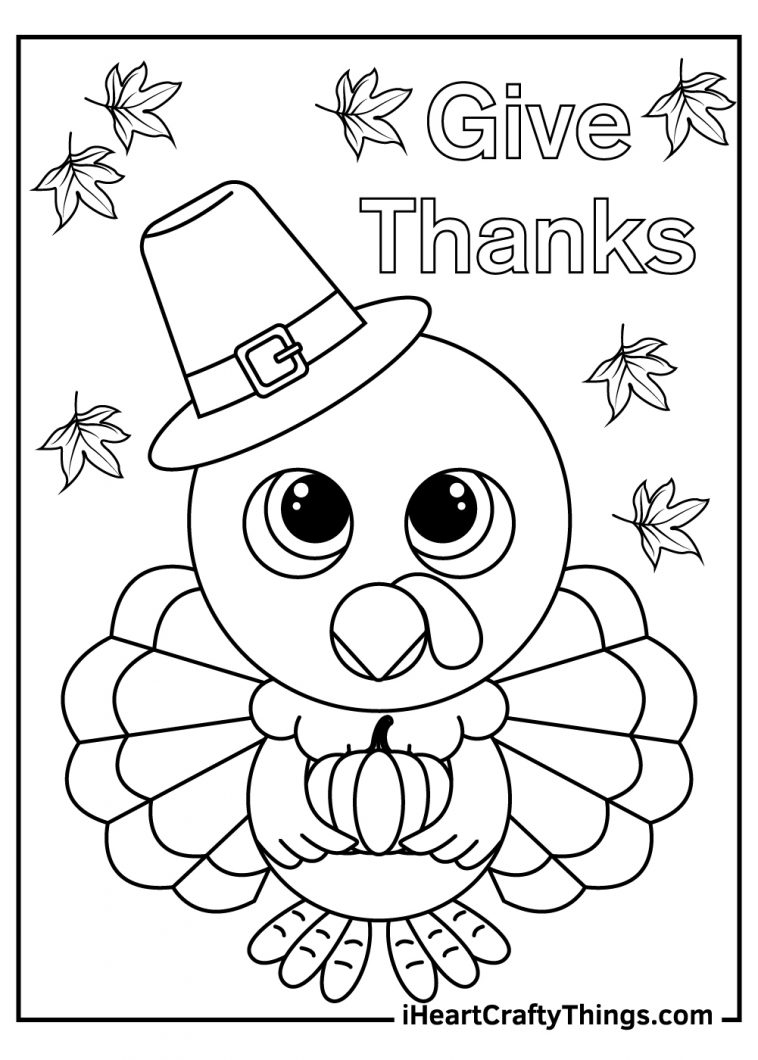 free printable thanksgiving coloring pictures