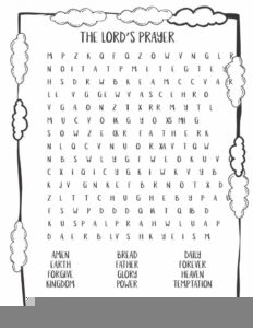 Free Printable The Lord 39 s Prayer Activity Sheets FREE Printable HQ