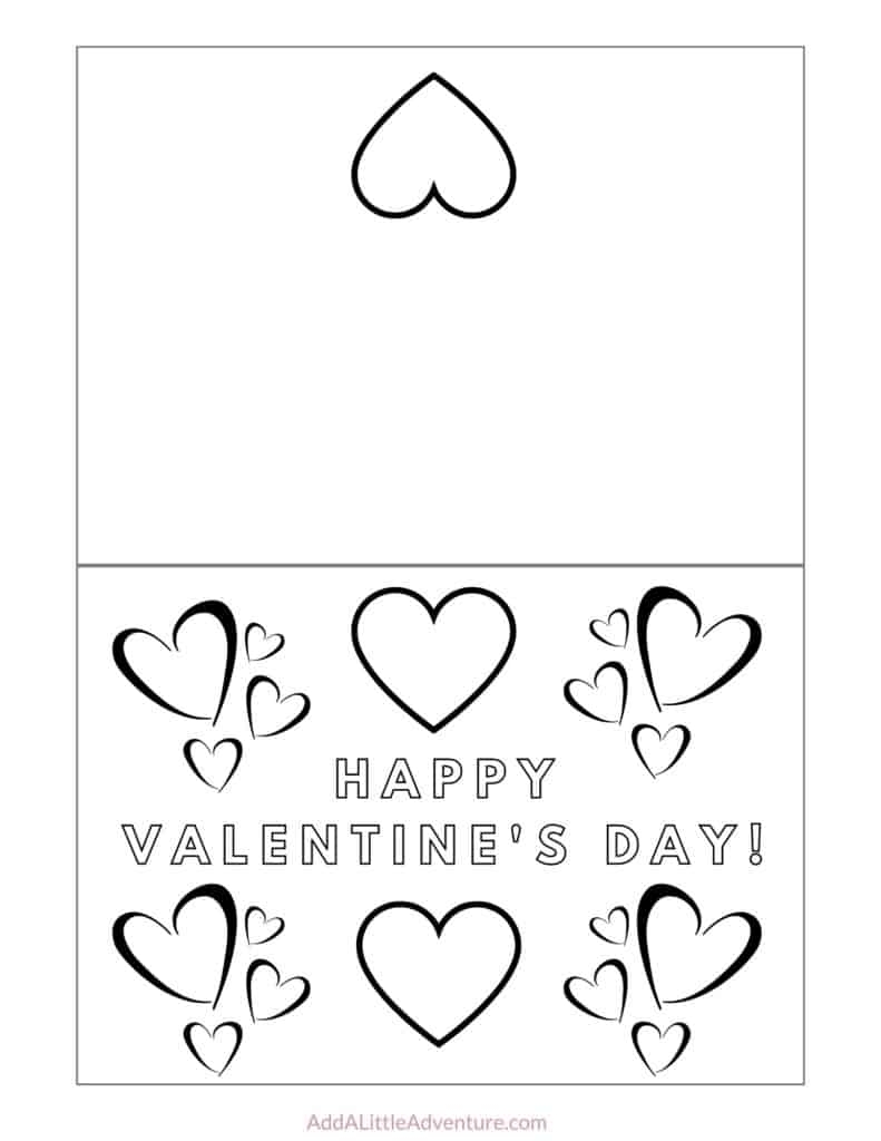 Free Printable Valentine Card Templates Templates Printable Download