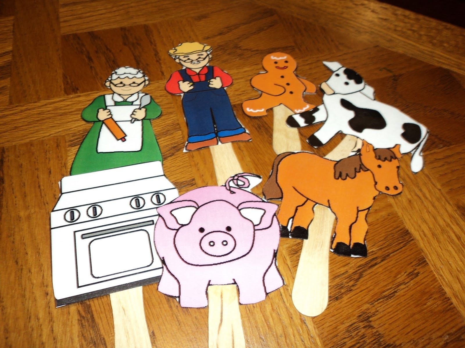 Free Printable Version Of The Gingerbread Man Story Rossy Printable