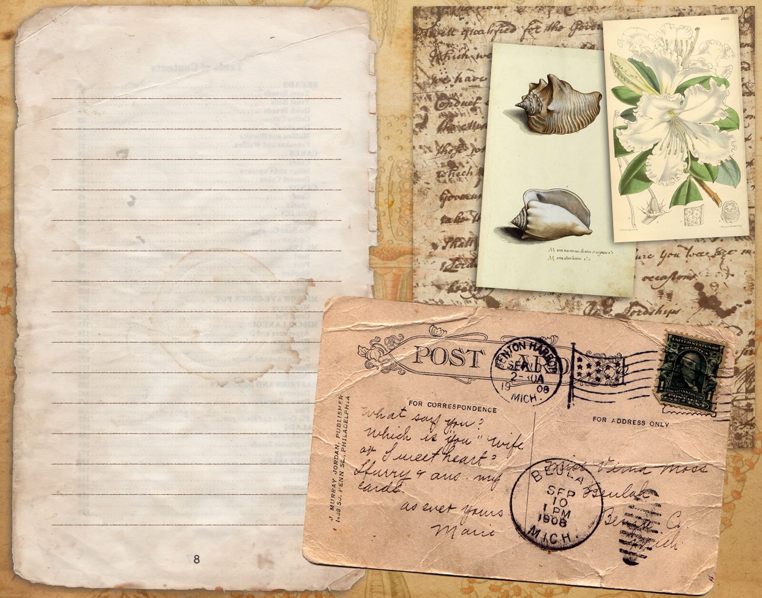 Free Printable Vintage Scrapbook Paper Designs Get What You Need For Free