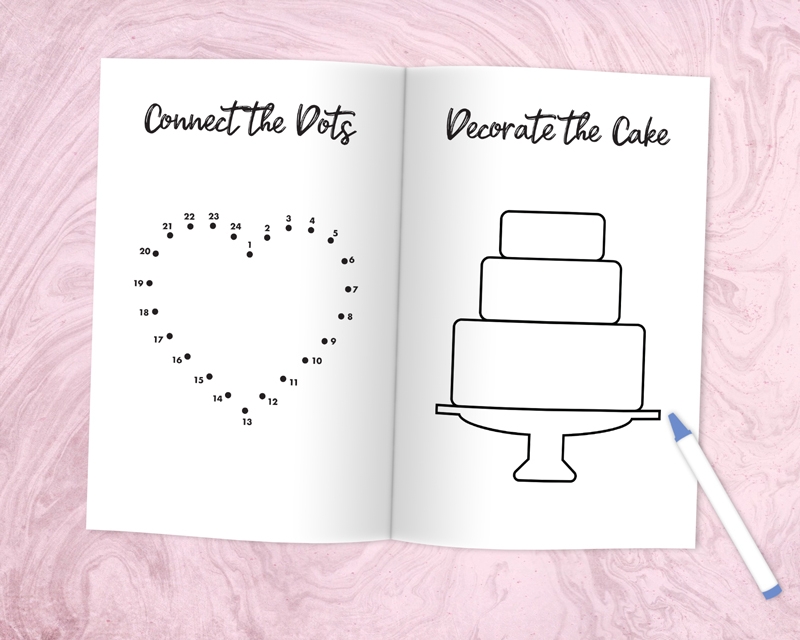 printable wedding pictures to color