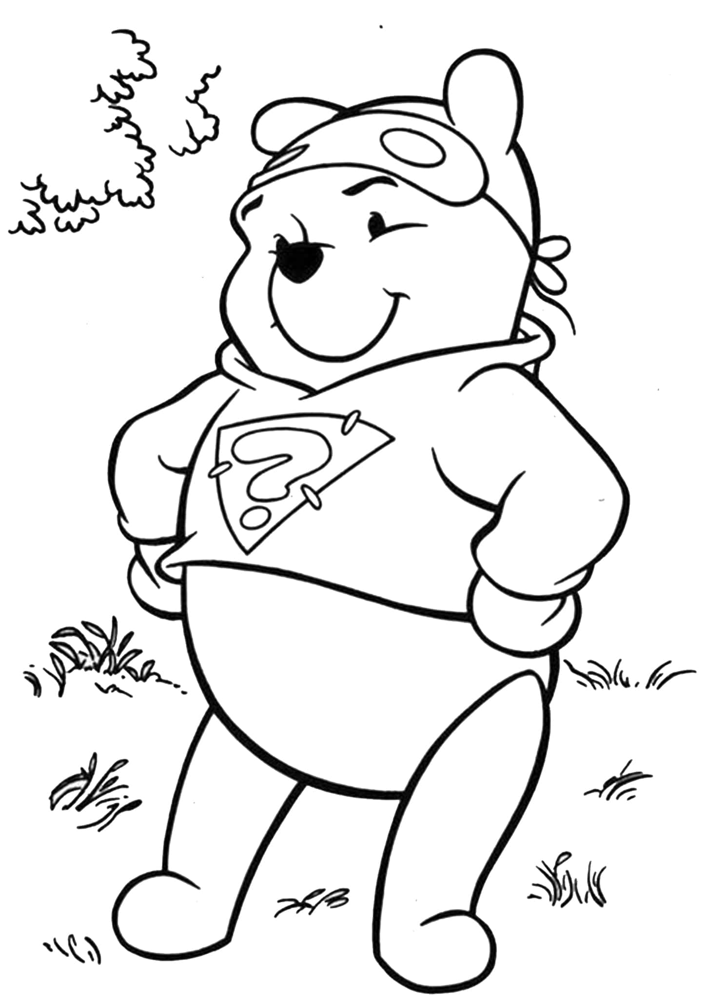 Free Printable Winnie Pooh Coloring Pages