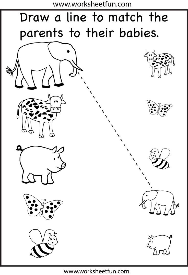 preschool activity pages free printable