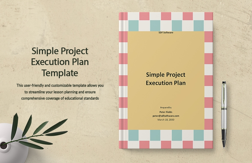 Free Project Execution Plan Templates Editable And Printable