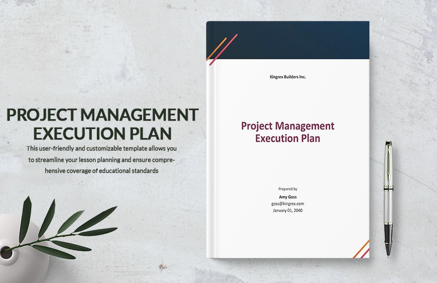 Free Project Execution Plan Templates Editable And Printable