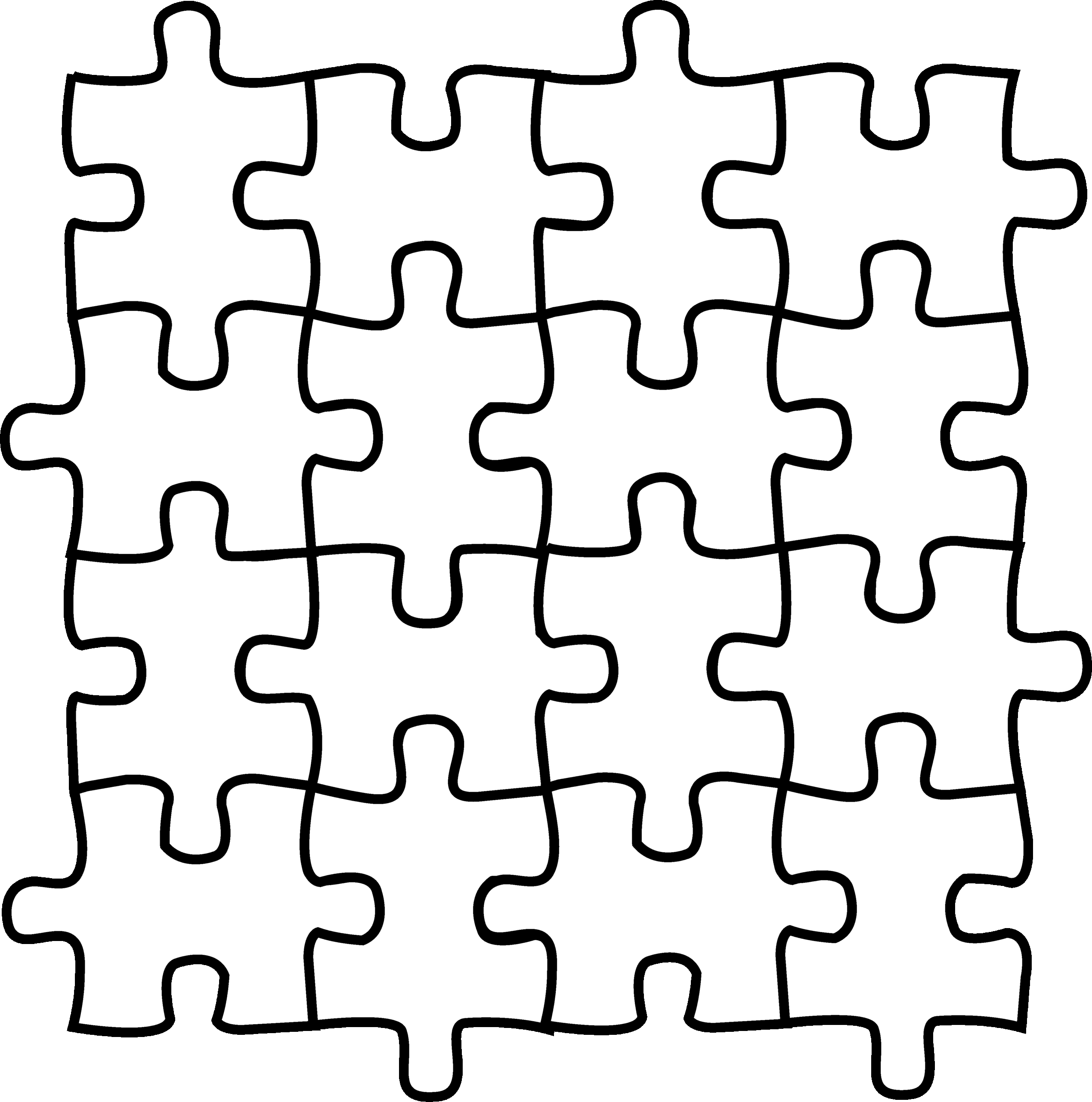 puzzle piece template