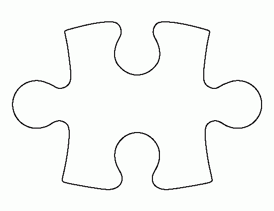 puzzle piece template that fit together pdf