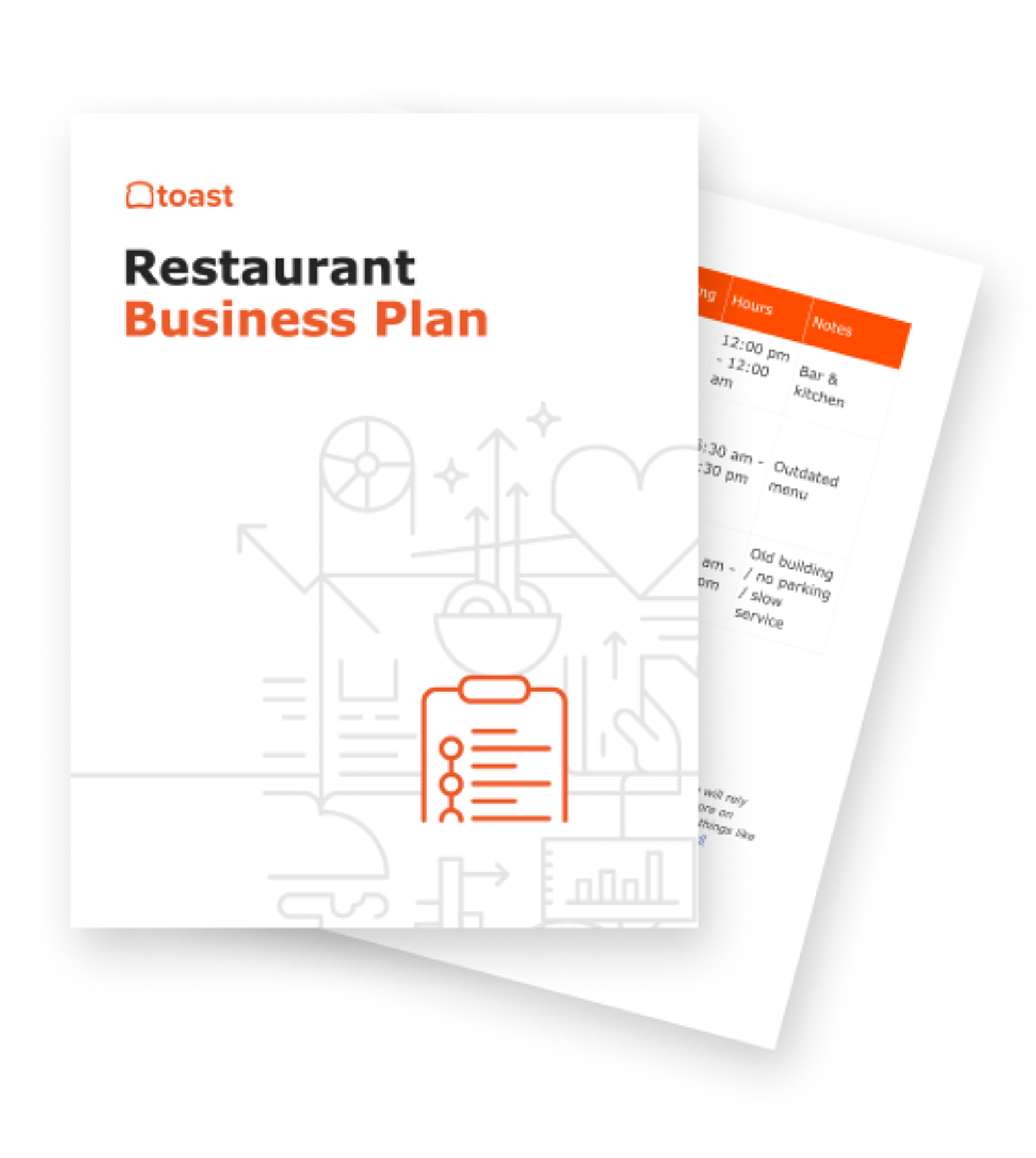 Free Restaurant Business Plan Template Toast Toast POS