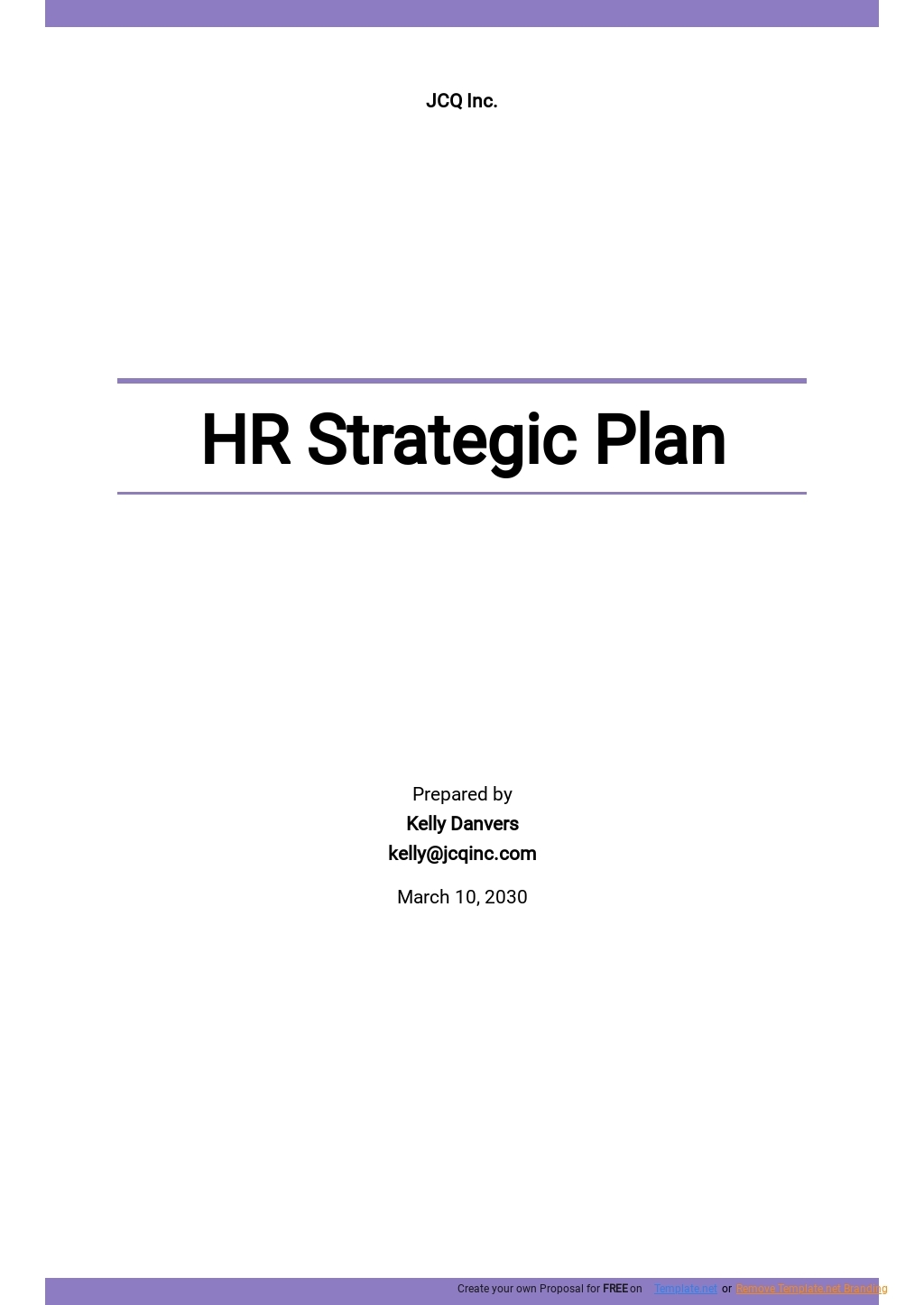 Free Simple Strategic Plan Template For Nonprofits Google Docs Word 