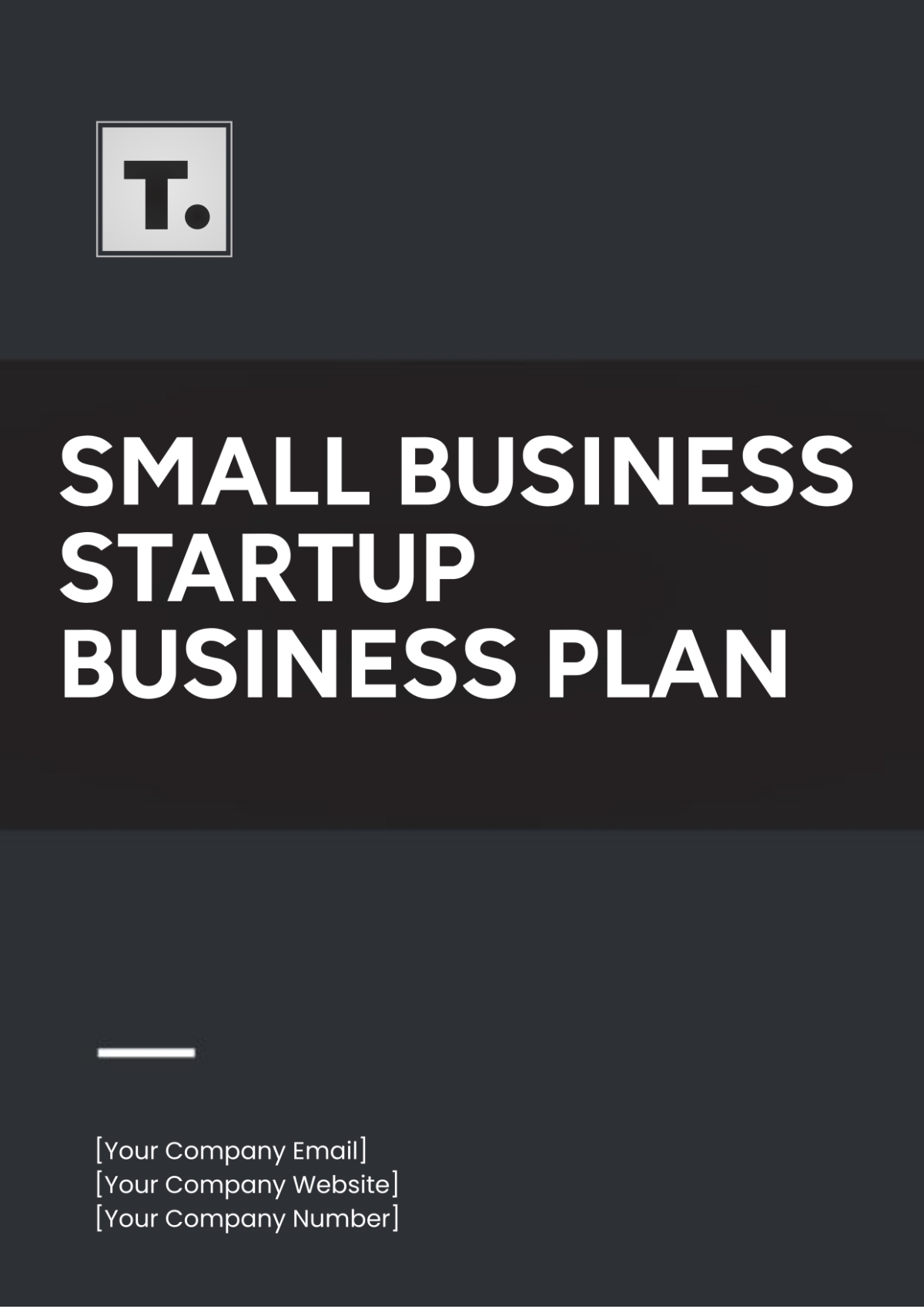 Free Small Business Startup Business Plan Template To Edit Online