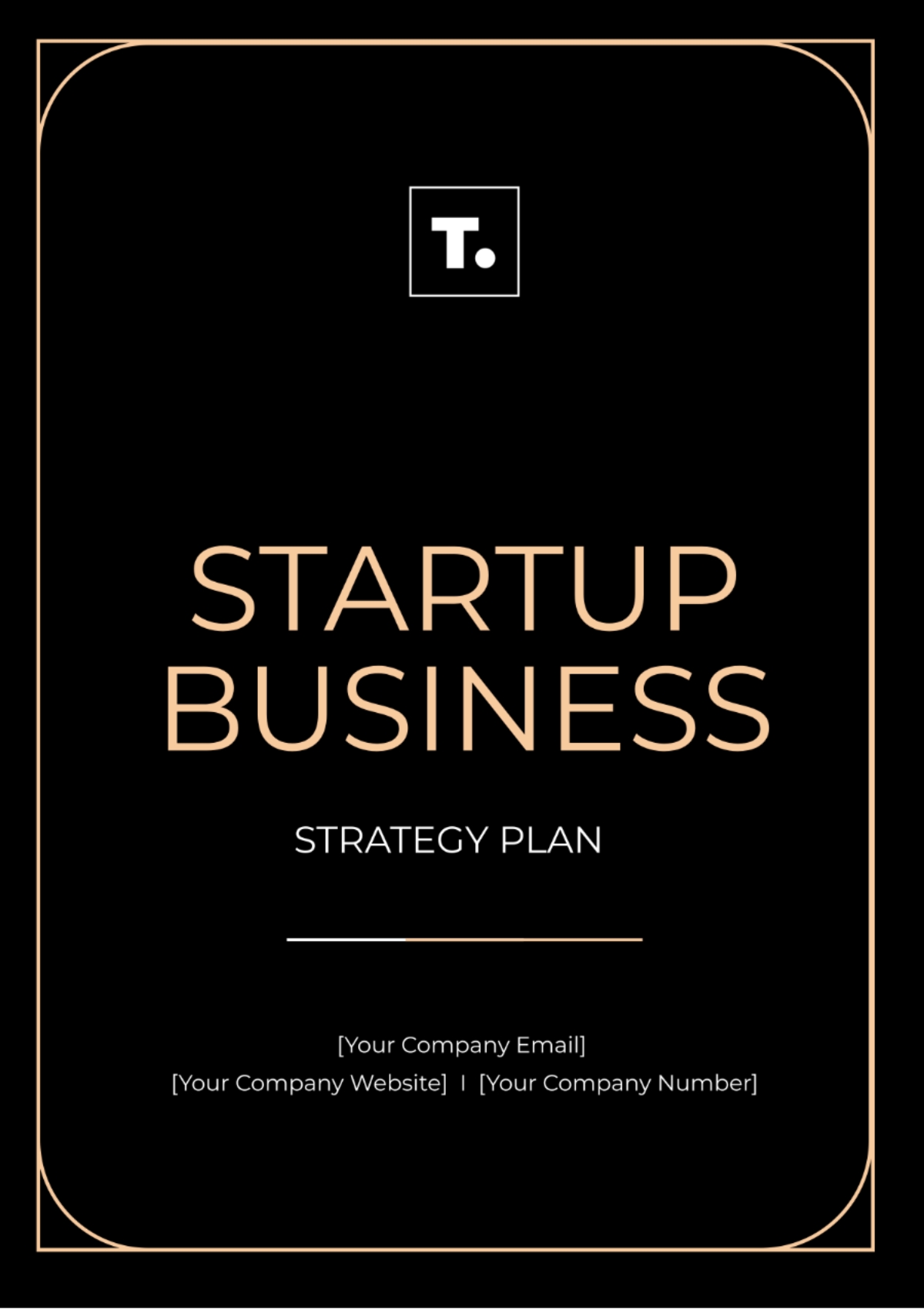 business plan template for startup business