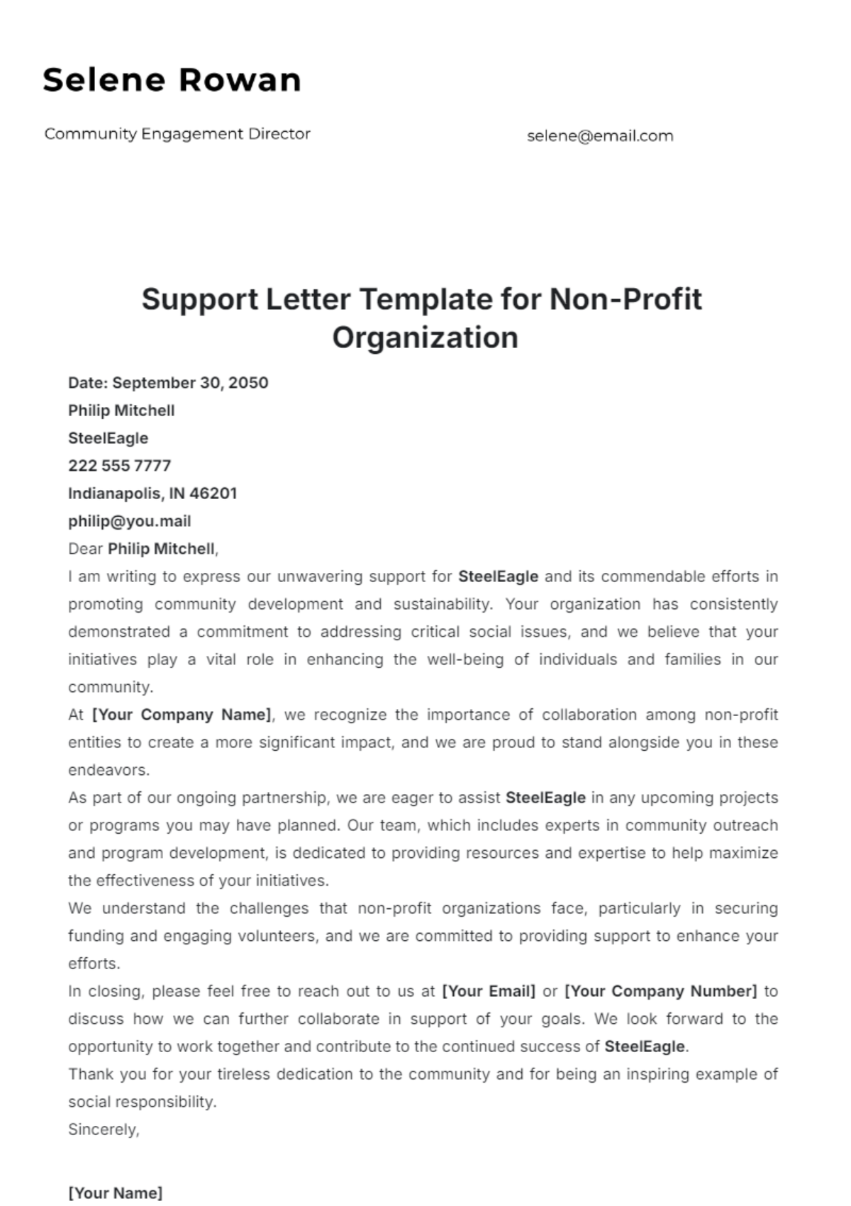 sample business plan non profit organization template