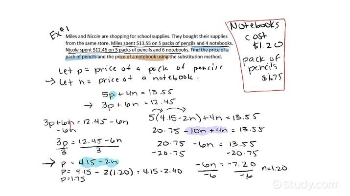 Free System Of Linear Equations Word Problems Worksheet Download Free 