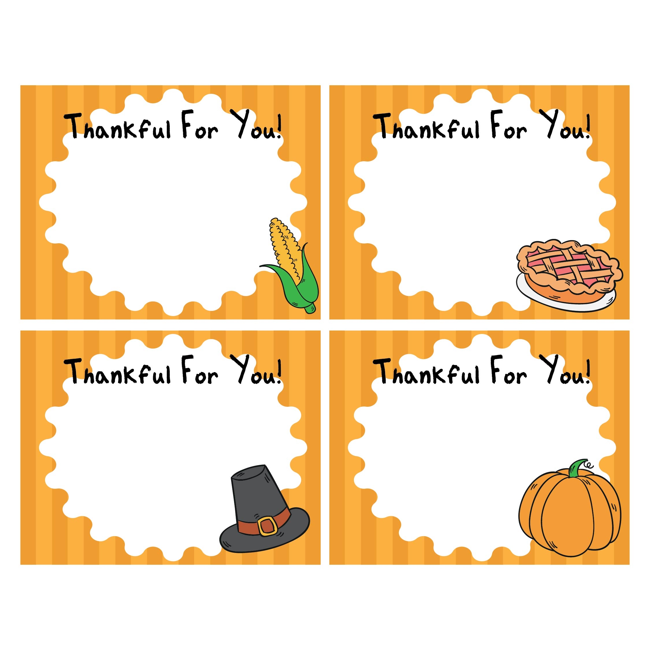 Free Thanksgiving Printable Gift Tags