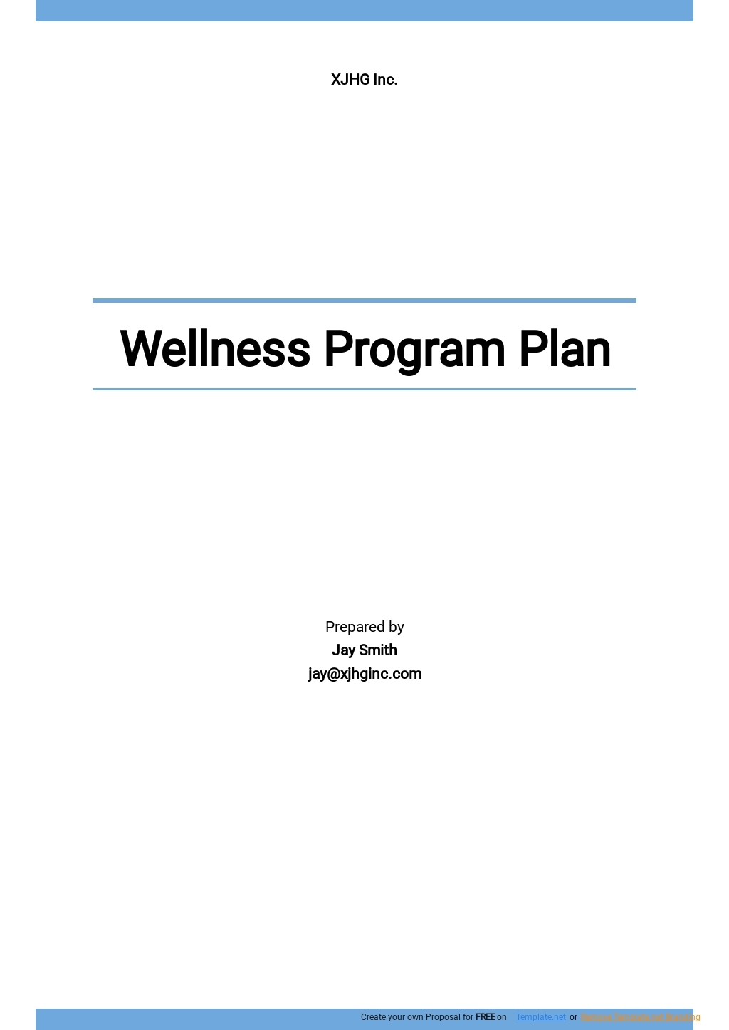 program plan template