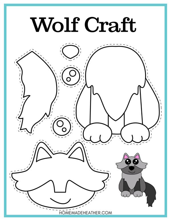 Free Wolf Activity Printables Artofit