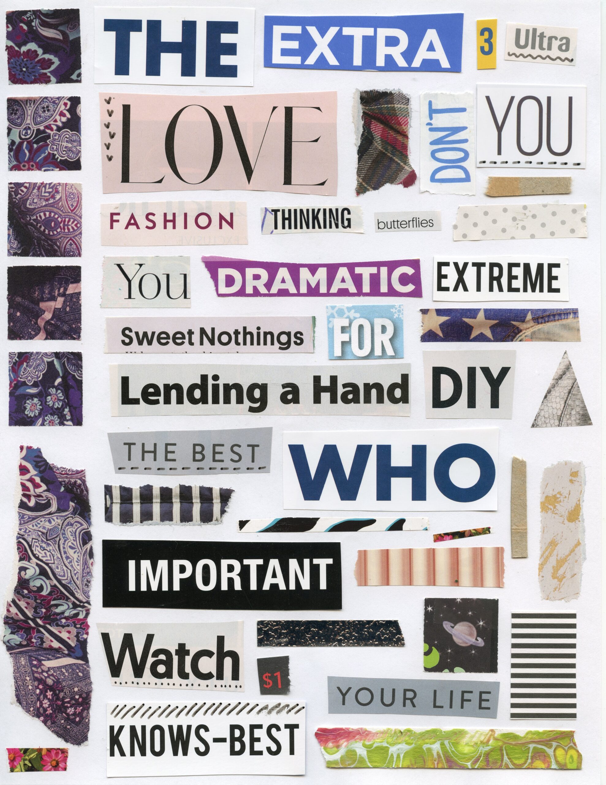 Freebie Printable Collage Sheet HG Designs