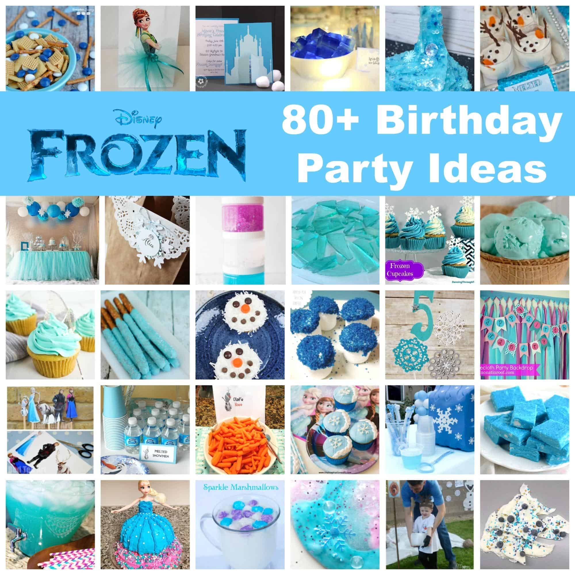 Frozen Party Printables
