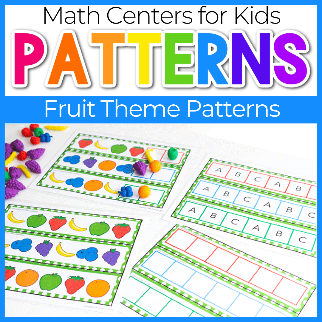 Fun Fruit Theme Pattern Activities For Preschool