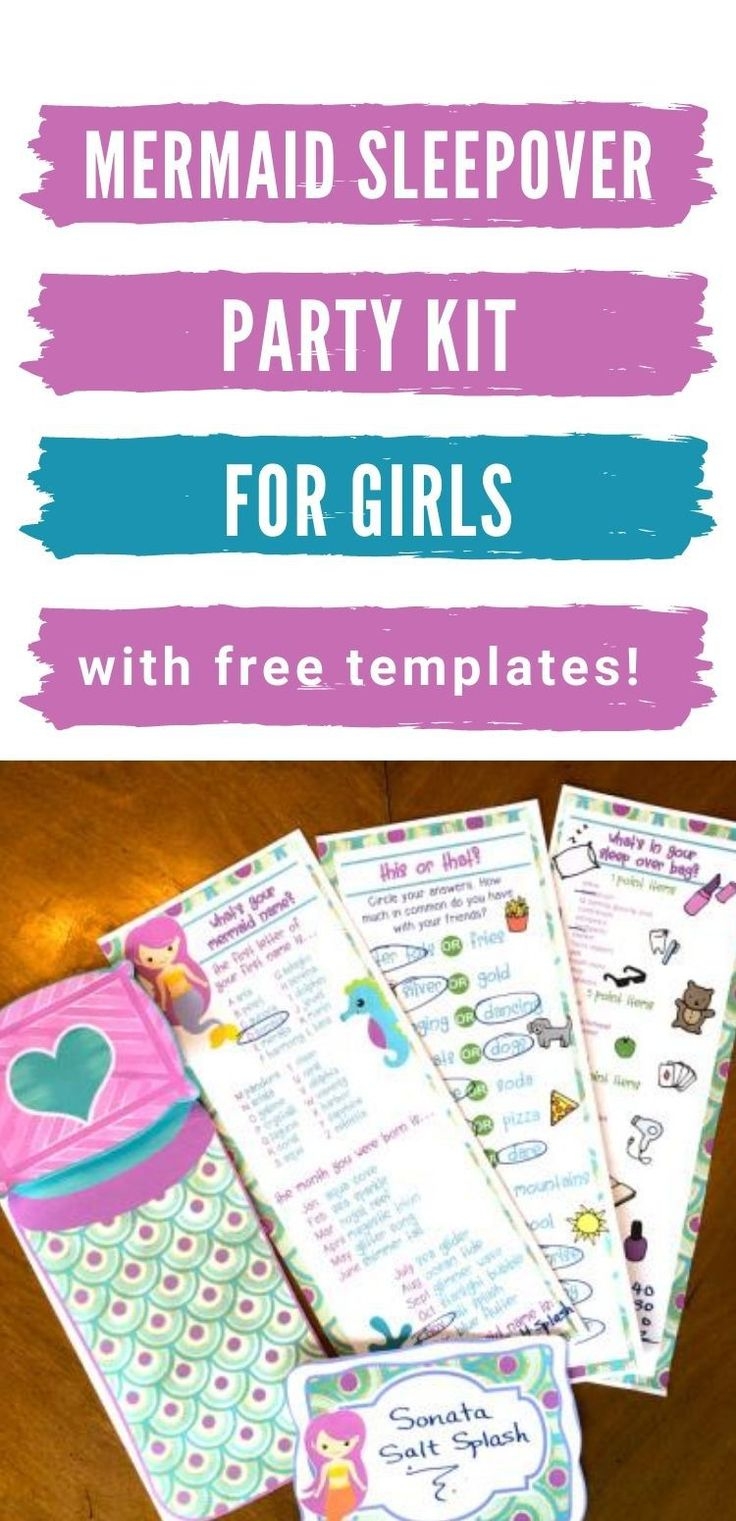 Fun Indoor Kids Activities At Home Printable Templates For Mermaid 