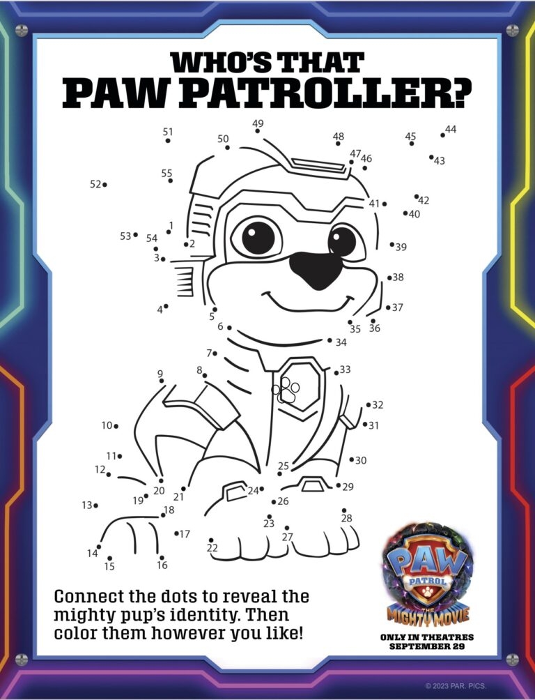 Fun Paw Patrol Activities To Celebrate PAW Patrol The Mighty Movie 