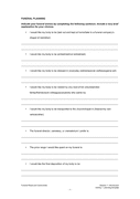 Funeral Planning Template