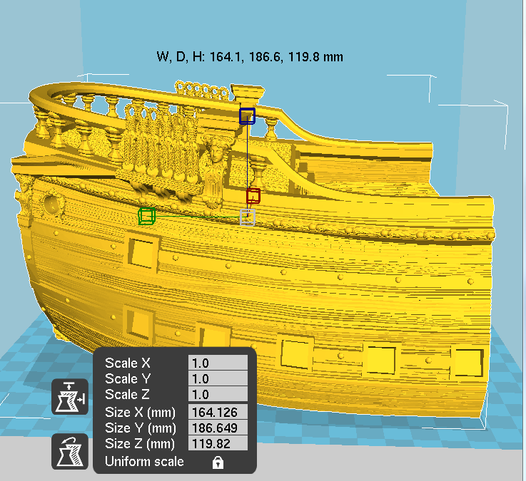 Galleon Printable Scenery