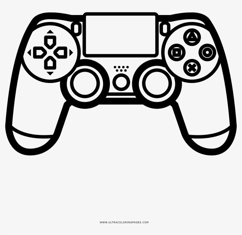 Game Controller Control Coloring Pages Coloring Pages