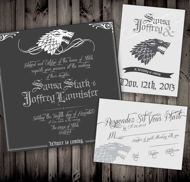 Game Of Thrones Birthday Invitation Template Cards Design Templates