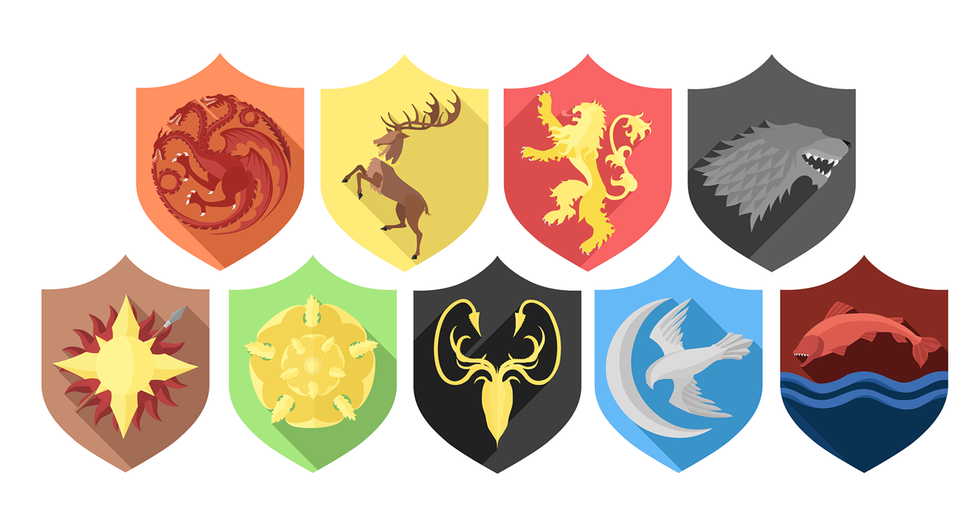 free printable game of thrones sigils
