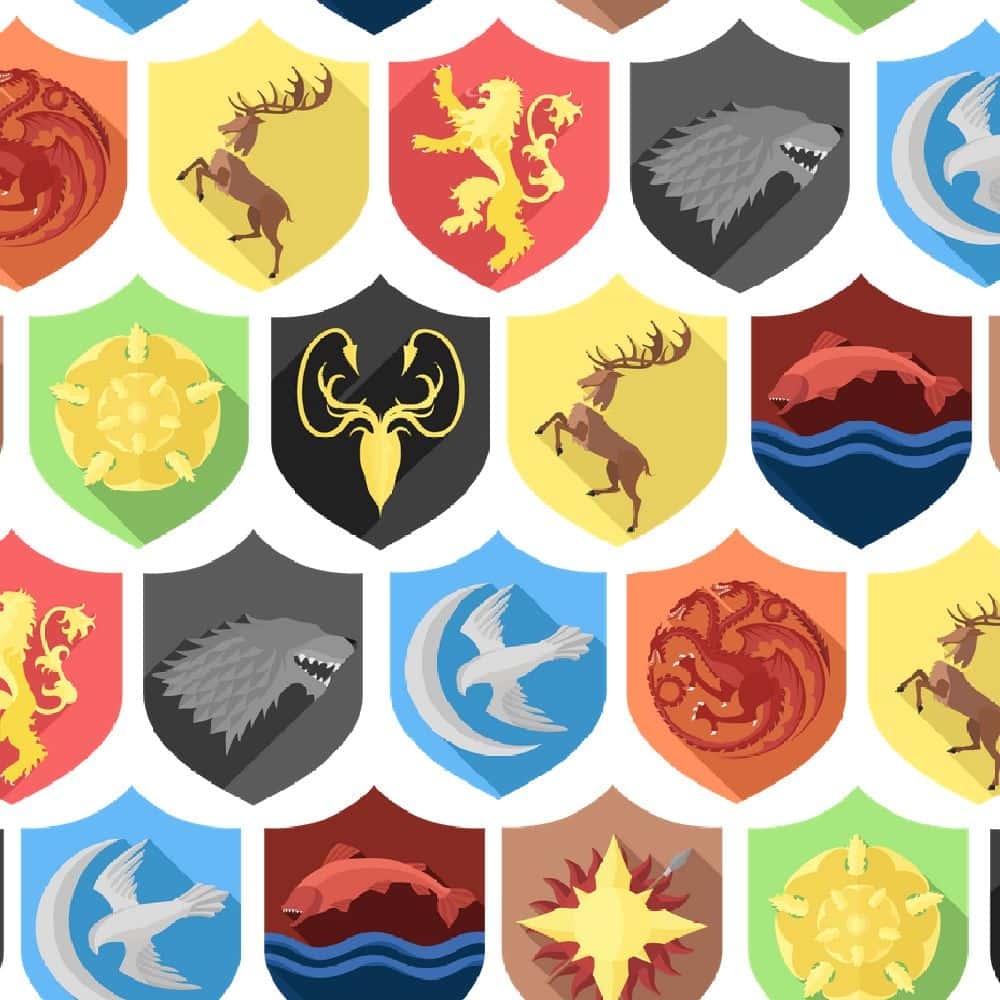 Game Of Thrones House Sigils 22 Pattern Crew