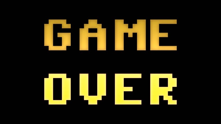 GAME OVER THANK YOU FOR PLAYING LIGHT BLUE GAME OVER THANK YOU GAME 