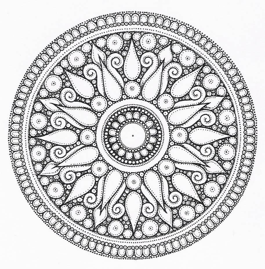 Geometric Coloring Pages For Adults Coloring Home