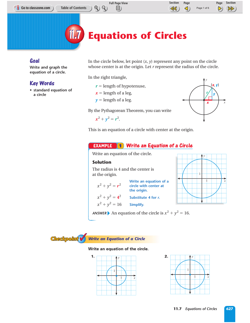 Geometry Equations Of Circles Worksheet Answers Equations Worksheets