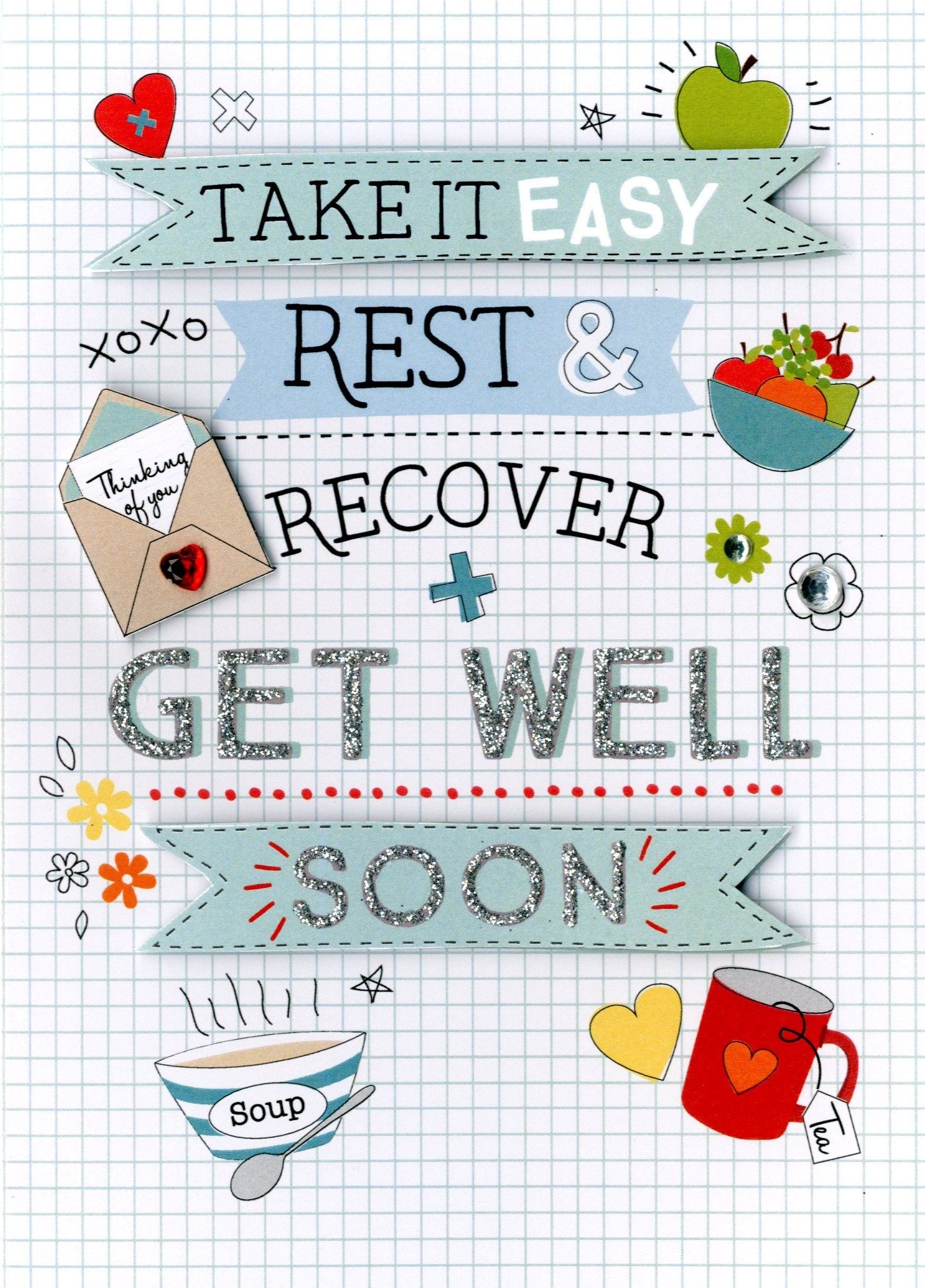 free printable get well soon card template