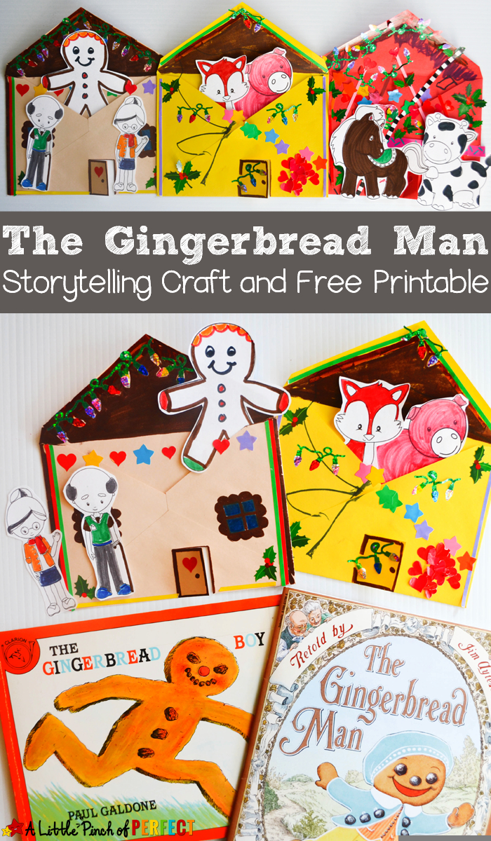 Gingerbread Man Cut And Paste Preschool Activity Moms Have Free 