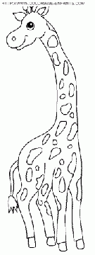 Giraffes Coloring Book Pages To Print Free Giraffes Printable Kids 