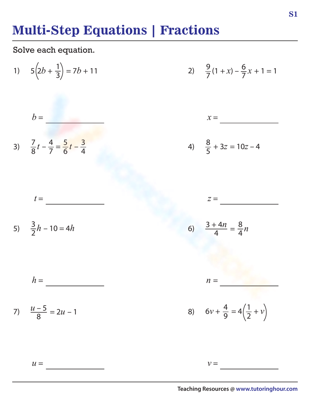 Grade 6 Complex Fractions Worksheets 2024 Worksheets Library