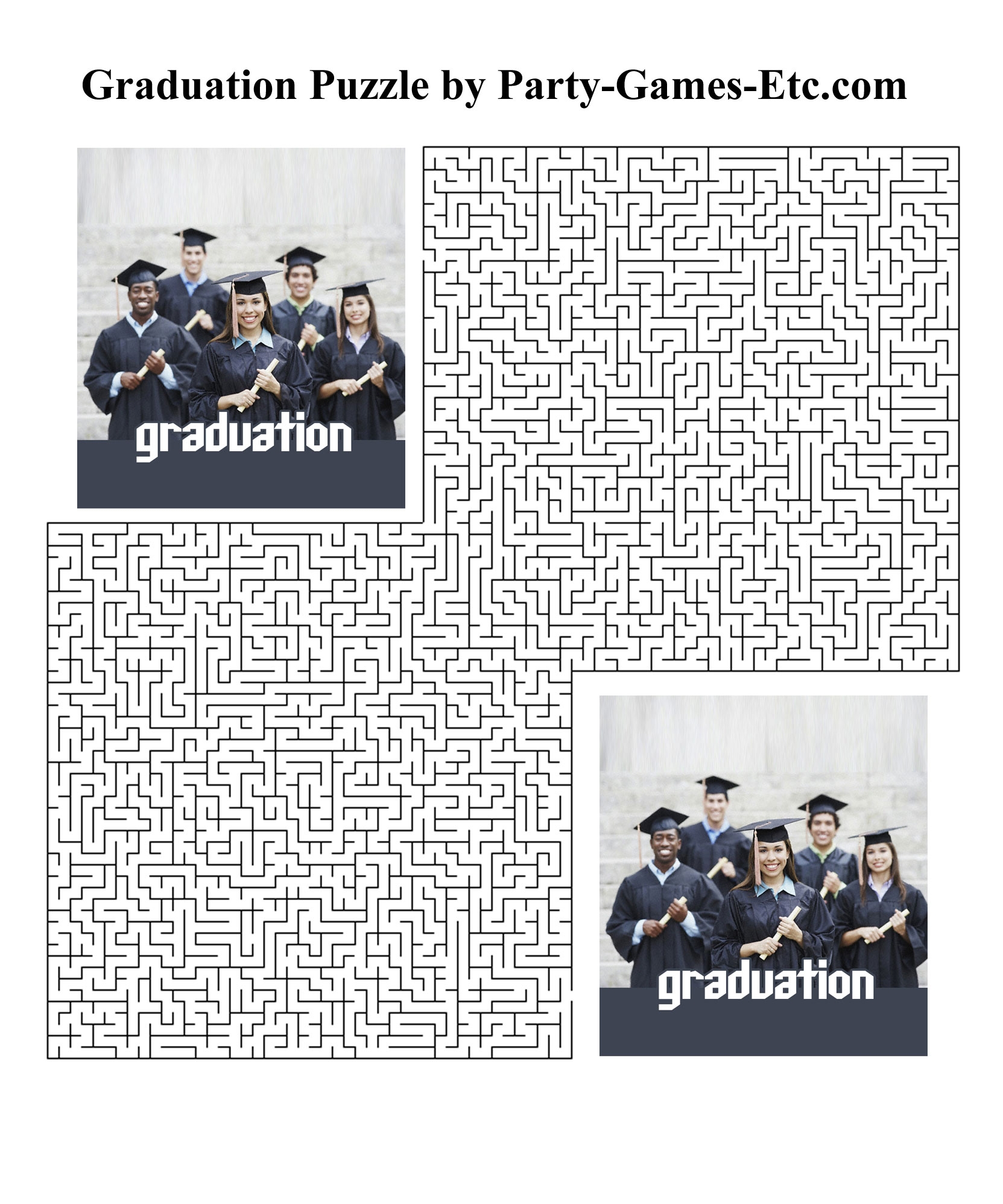 free printable high school graduation party games