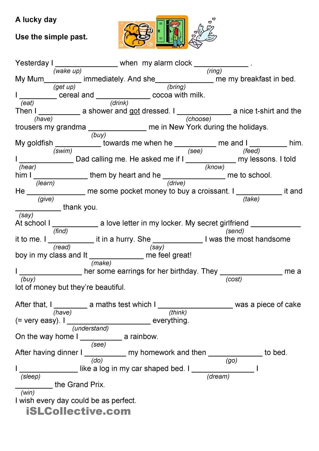 Grammar Worksheets Middle School A69 Actividades Gramaticales 