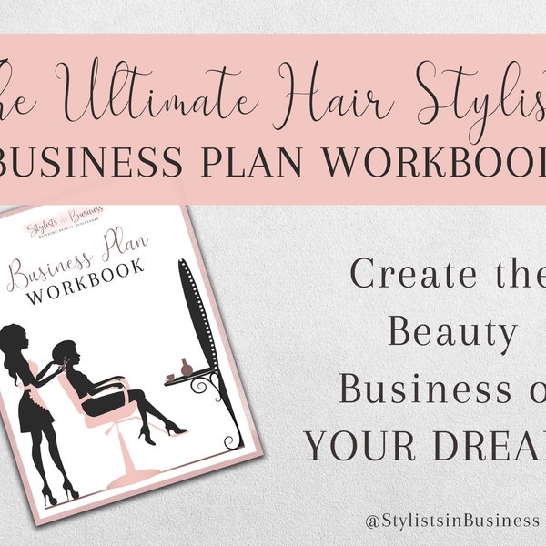Hair Stylist Business Plan Etsy
